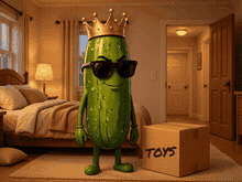 Kicks the TOYS Box GIF